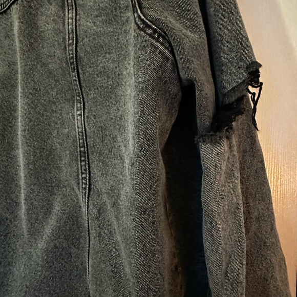 Gently Worn Cello Black Denim Jacket - Picture 4 of 7